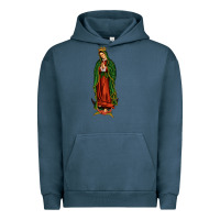 Pigment Midnight Navy our lady of guadalupe Urban Hoodie - JahusDesignShop