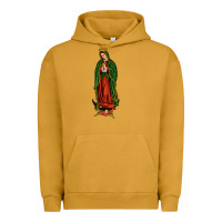 Pigment Peanut Butter our lady of guadalupe Urban Hoodie - JahusDesignShop