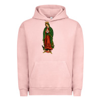 Pigment Salmon our lady of guadalupe Urban Hoodie - JahusDesignShop