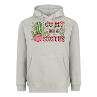 Moon Dust go sit on a cactus Heavyweight Hoodie - MaliasSmallBusiness