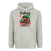 Moon Dust dashing through the snow Heavyweight Hoodie - MaliasSmallBusiness