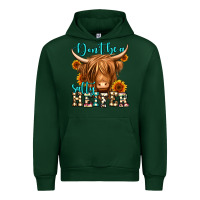 Forest Green don't be a salty heifer long haired cow Urban Hoodie - Jasminsmagicworld