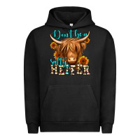 Pigment Black don't be a salty heifer long haired cow Urban Hoodie - Jasminsmagicworld