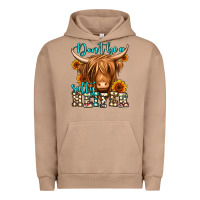 Pigment Burro don't be a salty heifer long haired cow Urban Hoodie - Jasminsmagicworld