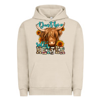 Pigment French Oak don't be a salty heifer long haired cow Urban Hoodie - Jasminsmagicworld