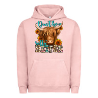 Pigment Salmon don't be a salty heifer long haired cow Urban Hoodie - Jasminsmagicworld