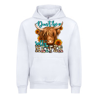 White don't be a salty heifer long haired cow Urban Hoodie - Jasminsmagicworld