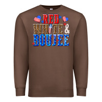 Chestnut red white and boujee billie wilder Premium Sweatshirt - texasbilliewilder