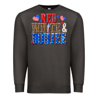 Smoke red white and boujee billie wilder Premium Sweatshirt - texasbilliewilder