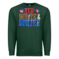 Sports Green red white and boujee billie wilder Premium Sweatshirt - texasbilliewilder