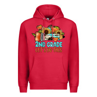 Cardinal 2nd grade let s do this Premium Hoodie - JahusDesignShop