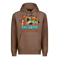 Chestnut 2nd grade let s do this Premium Hoodie - JahusDesignShop