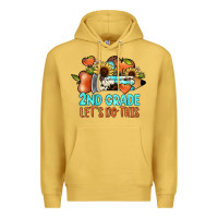 Antique Gold 2nd grade let s do this Premium Hoodie - JahusDesignShop