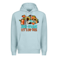 Blue Mist 2nd grade let s do this Premium Hoodie - JahusDesignShop
