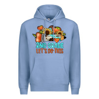 Colony Blue 2nd grade let s do this Premium Hoodie - JahusDesignShop