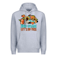 Heather Grey 2nd grade let s do this Premium Hoodie - JahusDesignShop
