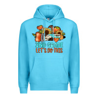 Ocean Blue 2nd grade let s do this Premium Hoodie - JahusDesignShop