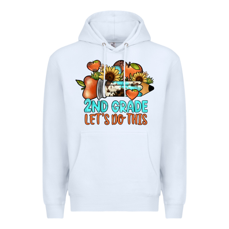 2nd Grade Let S Do This Premium Hoodie by JahusDesignShop | Teevron