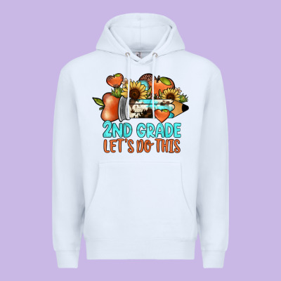 2nd Grade Let S Do This Premium Hoodie Designed By Jahusdesignshop