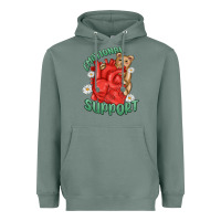 Sage emotional support Heavyweight Hoodie - MaliasSmallBusiness