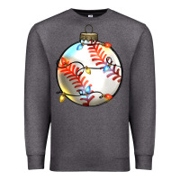 Charcoal Heather christmas baseball Premium Sweatshirt - Zillion Design Studio