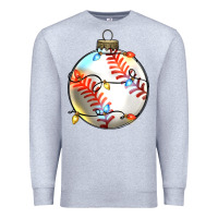 Heather Grey christmas baseball Premium Sweatshirt - Zillion Design Studio