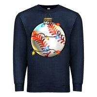 Navy christmas baseball Premium Sweatshirt - Zillion Design Studio