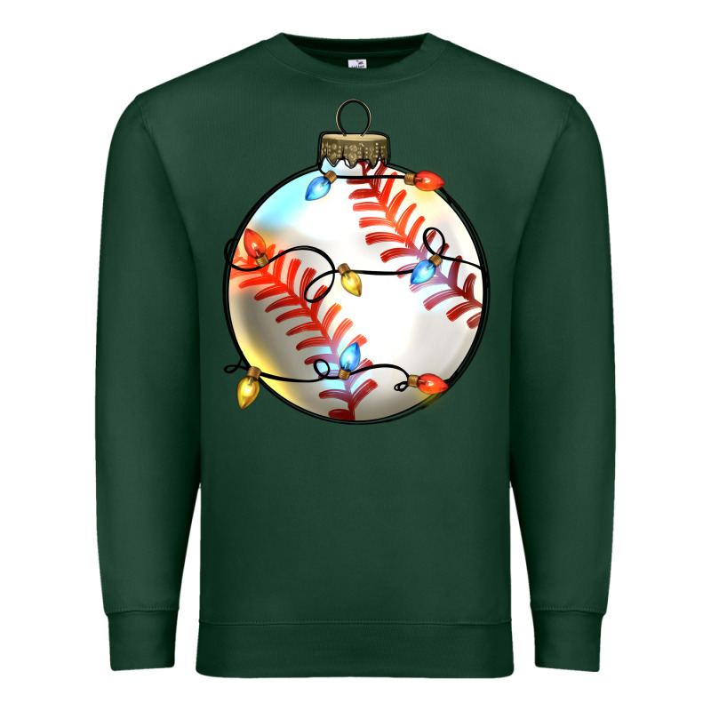 Christmas Baseball Premium Sweatshirt by Zillion Design Studio | Teevron