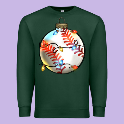 Premium Sweatshirt christmas baseball