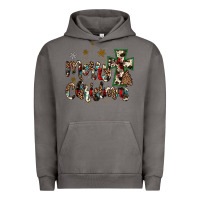 Pigment Tornado merry christmas wood slice ornament Urban Hoodie - JahusDesignShop