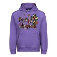 Tulip merry christmas wood slice ornament Urban Hoodie - JahusDesignShop