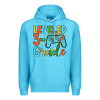 Ocean Blue leveled 3rd grade Premium Hoodie - JahusDesignShop