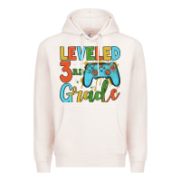 Pale Pink leveled 3rd grade Premium Hoodie - JahusDesignShop