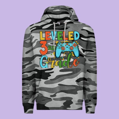Leveled 3rd Grade Premium Hoodie Designed By Jahusdesignshop