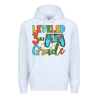 White leveled 3rd grade Premium Hoodie - JahusDesignShop
