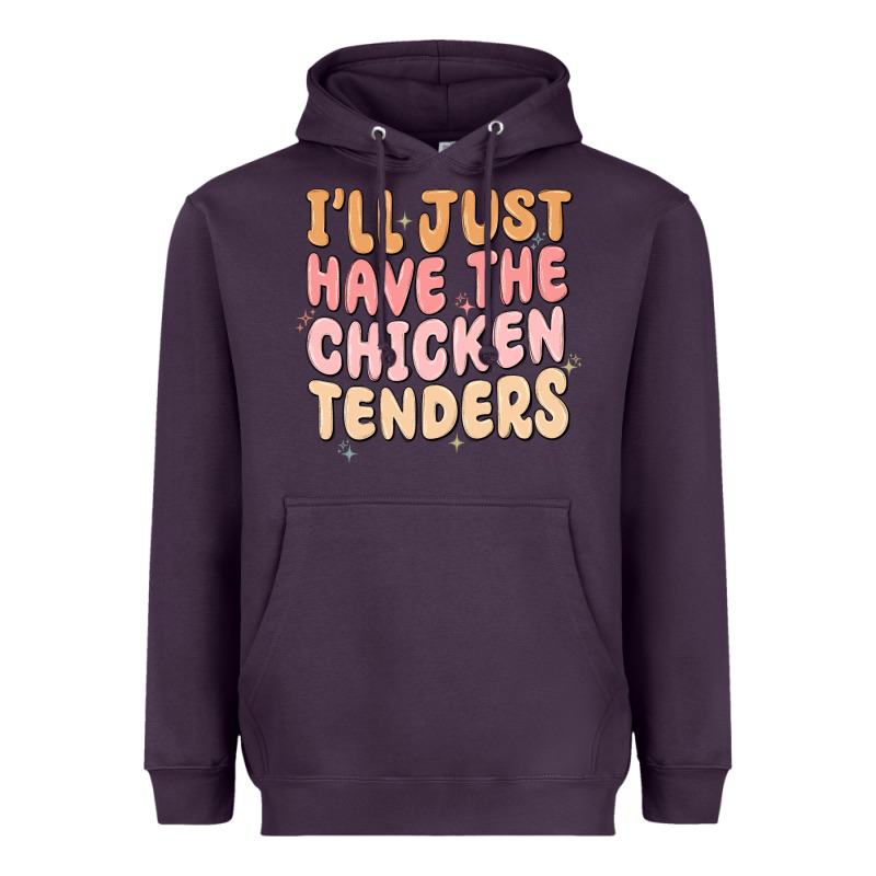I'll Just Have The Chicken Tenders Heavyweight Hoodie by MaliasSmallBusiness | Teevron