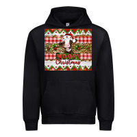 Black Moooey christmas Urban Hoodie - Artiststas