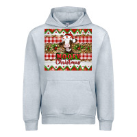Heather Grey Moooey christmas Urban Hoodie - Artiststas