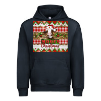 Navy Moooey christmas Urban Hoodie - Artiststas