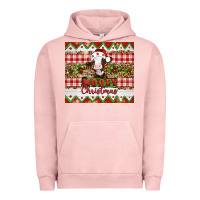 Pigment Salmon Moooey christmas Urban Hoodie - Artiststas