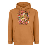 Meerkat hippie soul Heavyweight Hoodie - MaliasSmallBusiness