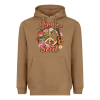 Toasted Coconut hippie soul Heavyweight Hoodie - MaliasSmallBusiness