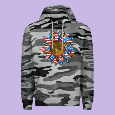 Sunflower Front Premium Hoodie Designed By Adodesignshop