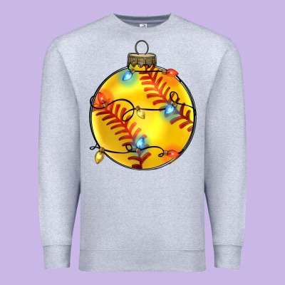 Premium Sweatshirt christmas softball