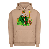Pigment Burro st patricks and horseshoes with shamrocks Urban Hoodie - AdoDesignShop