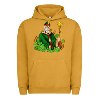 Pigment Peanut Butter st patricks and horseshoes with shamrocks Urban Hoodie - AdoDesignShop