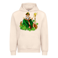 Sandshell st patricks and horseshoes with shamrocks Urban Hoodie - AdoDesignShop