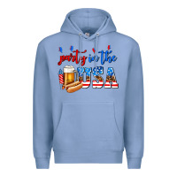 Colony Blue party in the usa Premium Hoodie - AdoDesignShop