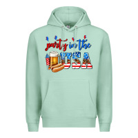 Seafoam party in the usa Premium Hoodie - AdoDesignShop