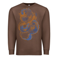 Chestnut blue and orange dragon Premium Sweatshirt - RanaPortraitStore